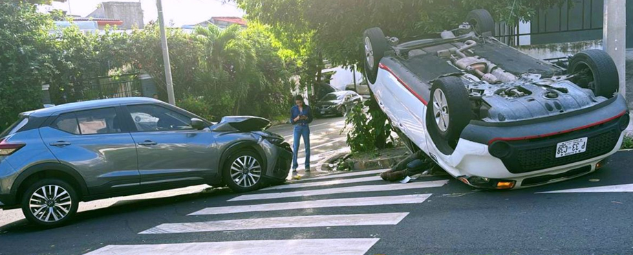 Reportan accidentes viales en diferentes puntos de San Salvador