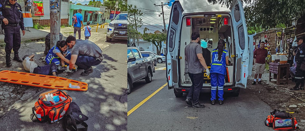 Adulto mayor es atropellado por conductor en los Planes de Renderos