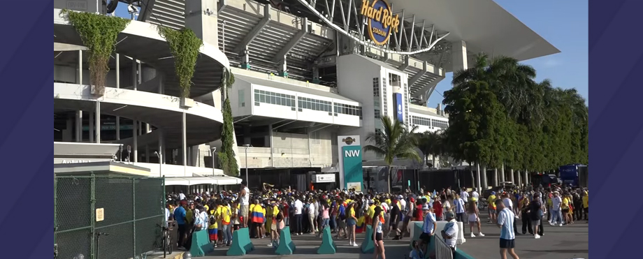 Final de la Copa América se retrasa por disturbios en los contornos del estadio