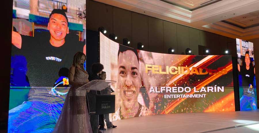 Creador de contenido Alfredo Larín vuelve a ganar en los Be Award 2024
