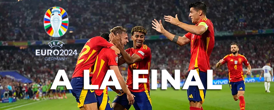 España primer finalista de la Euro 2024