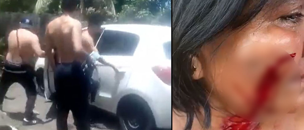 Sujetos agreden a emprendedora y se dan a la fuga sin pagarle lo que consumieron