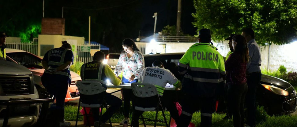 Desde el uno de enero hasta la fecha se han capturado a 1,337 personas por manejar en estado de ebriedad