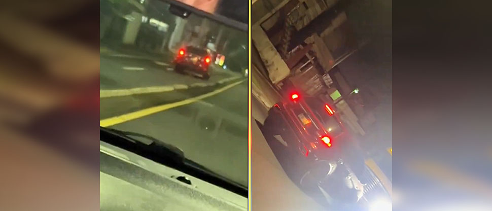 Conductor casi provoca una tragedia al manejar en sentido contrario en una calle de San Salvador