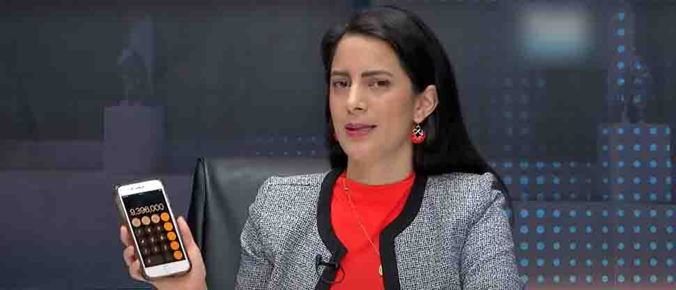 Claudia Ortiz afirma que no debe cuestionarse que VAMOS iba a recibir $20,000