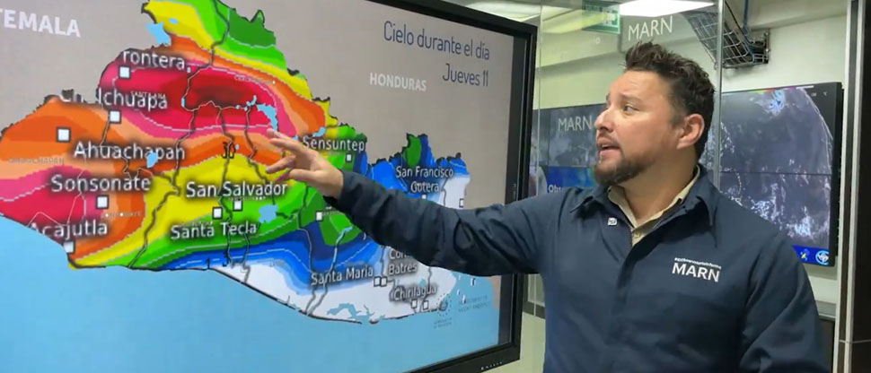 Desde el mediodía se esperan lluvias fuertes en el centro y occidente del país