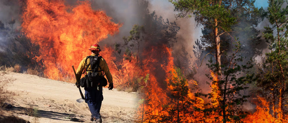 Miles de evacuados tras voraz incendio en California