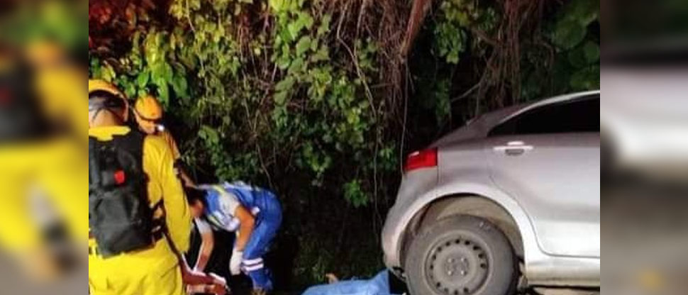Esta madrugada, dos personas pierden la vida tras fuerte choque en Sonsonate