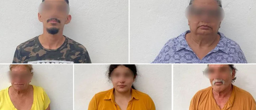 Detienen a familia de EE.UU. que intentó entrar a México con armas