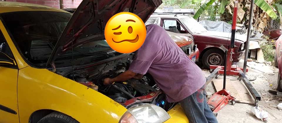 Denuncian a mecánico que utiliza los vehículos de sus clientes para irse de rumba