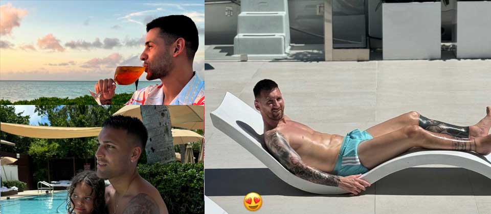 Así viven las vacaciones los jugadores de Argentina tras quedar bicampeón en Copa América