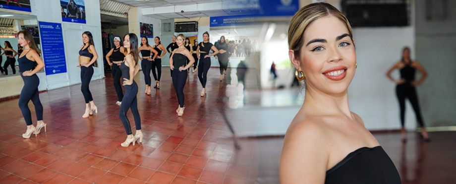 Así se preparan las aspirantes a Reina de las fiestas agostinas por San Salvador Centro