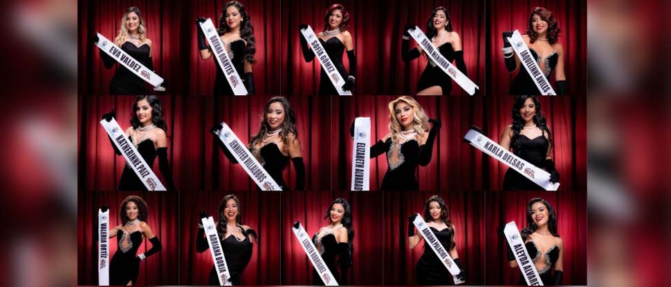 Ellas son las candidatas a reina de las fiestas patronales de Santa Ana