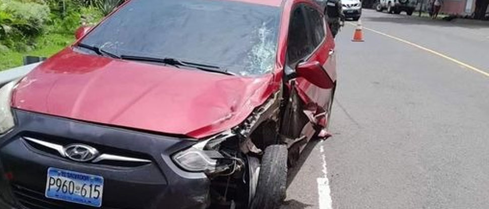 Motociclista termina lesionado tras chocar contra vehículo en La Libertad