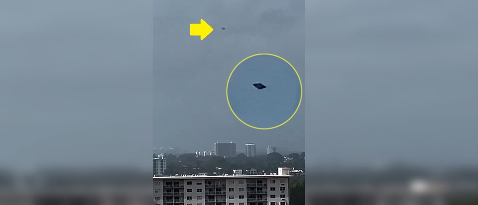 Captan supuesto OVNI sobrevolando la ciudad de  Miami
