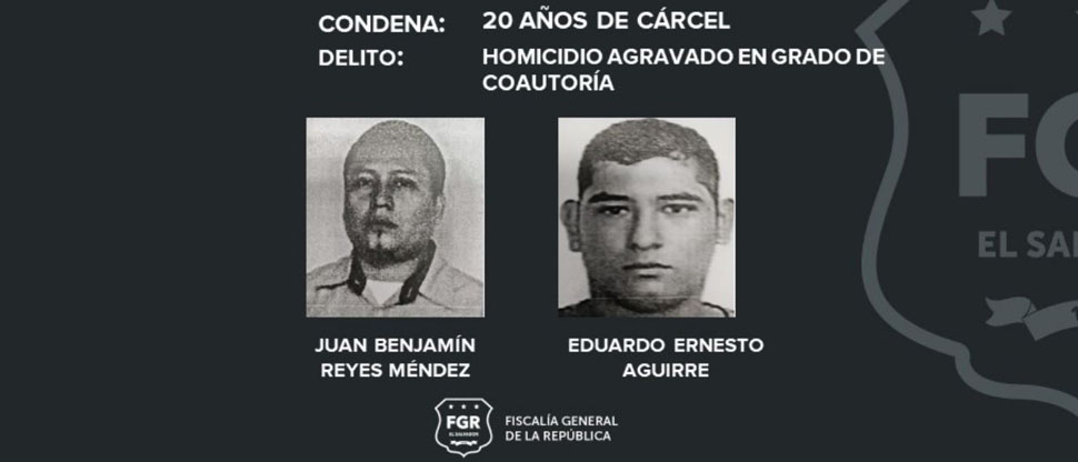 Pandilleros asesinaron a hombre en Sonsonate y por ello fueron condenados a 20 años de prisión