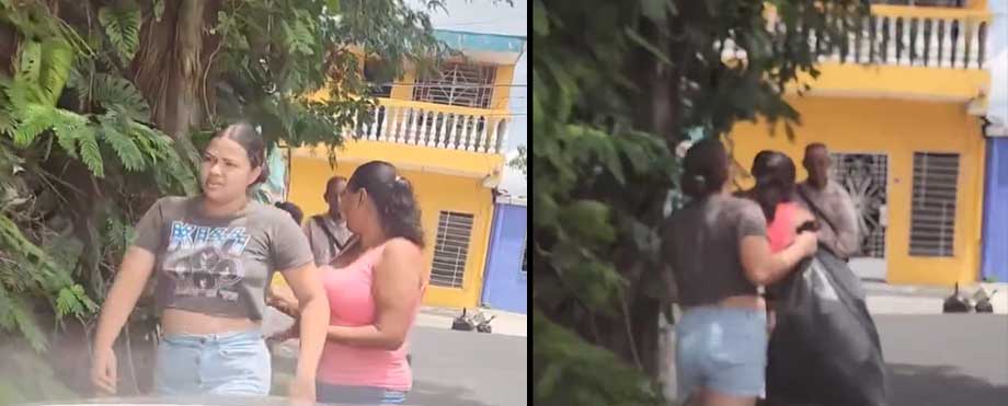 Soyapanecas se van a los golpes porque fueron a dejar la basura donde la vecina