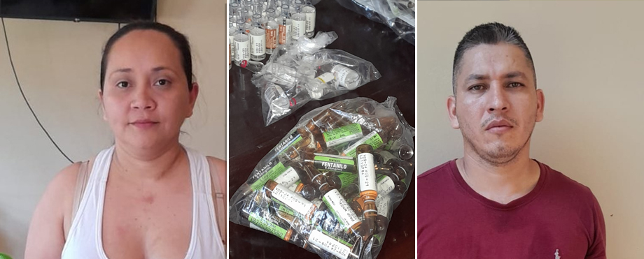 Detienen a dos por tráfico y contrabando de mercadería en San Miguel