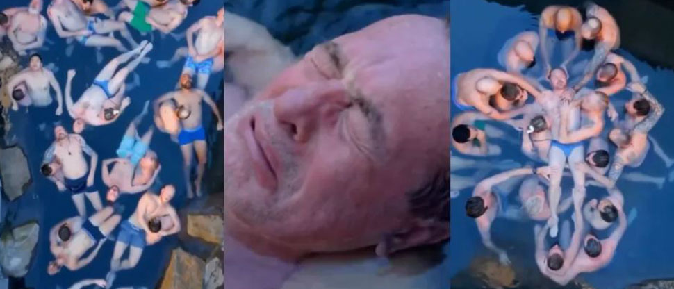 E.E.U.U: Retiros de masculinidad: hombres pagan por “reafirmar” su masculinidad bañándose con otros hombres
