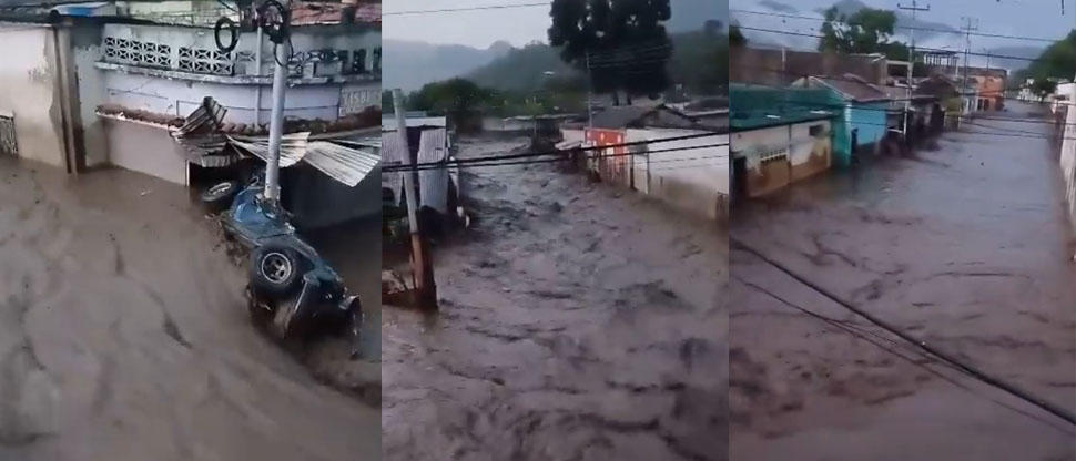 VENEZUELA: Dos fallecidos deja desbordamiento de río por afectaciones de Huracán Beryl