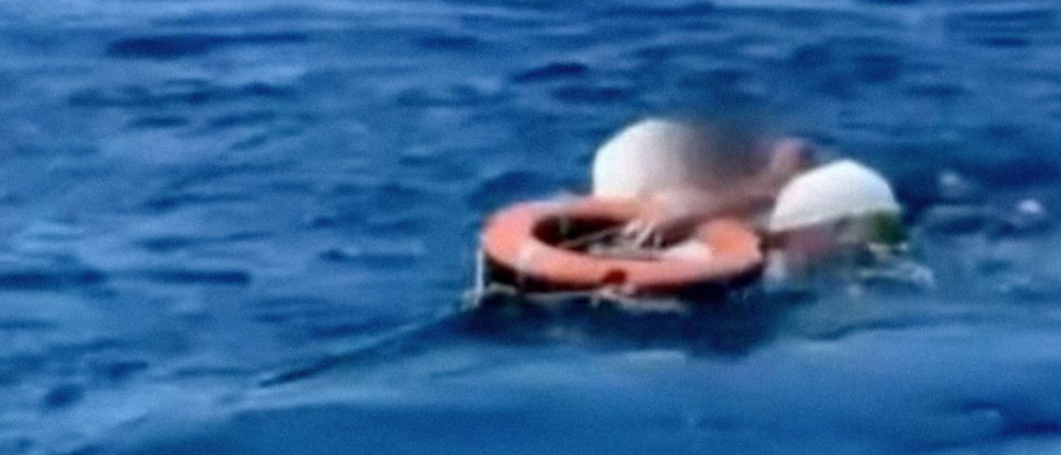 TAIWAN: Hombre se queda dormido en su flotador y pasa 19 horas en el fondo del océano