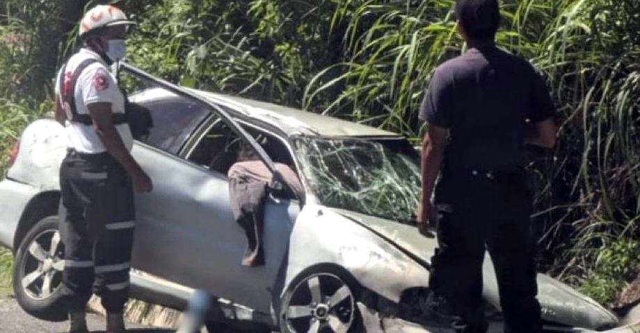 Reportan una persona fallecida tras fuerte accidente en carretera Panamericana