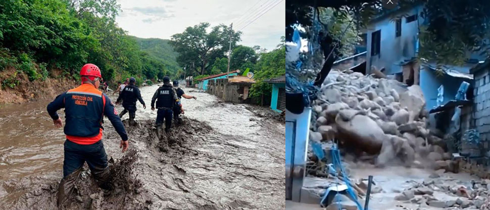 VENEZUELA: Tres fallecidos en deslave de tierra y rocas en Cumanacoa