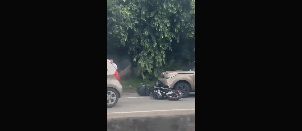 Fuerte accidente deja a un hombre lesionado en el bulevar Constitución