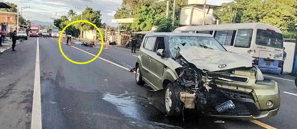 Hombre pierde la vida por causa de un imprudente al volante en San Martín