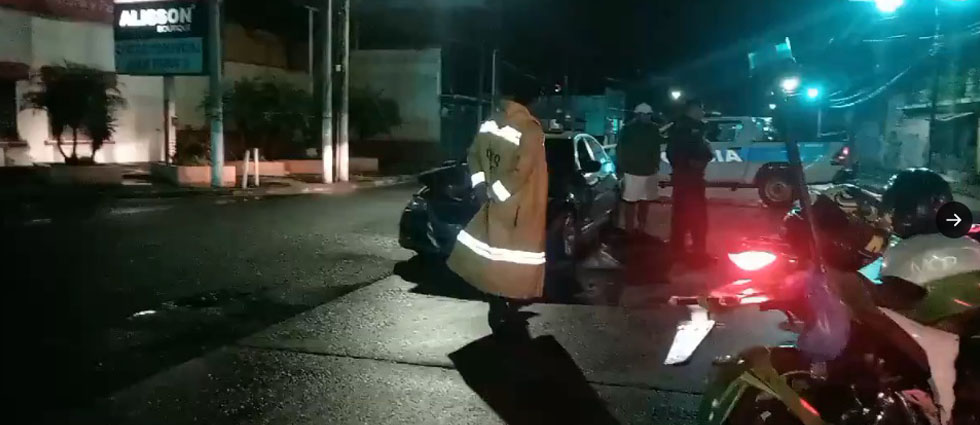 Arrestan a ebrio tras accidente de tránsito en cercanías del Parque Infantil