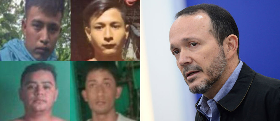 Ministro reporta captura de pandilleros que acabaron con la vida de uno de sus miembros