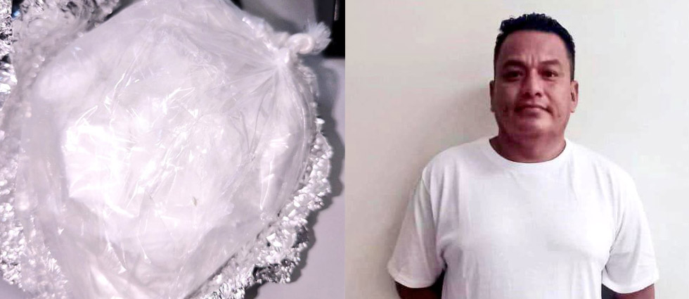 Capturan a sujeto tras sorprenderlo con miles de dólares en droga