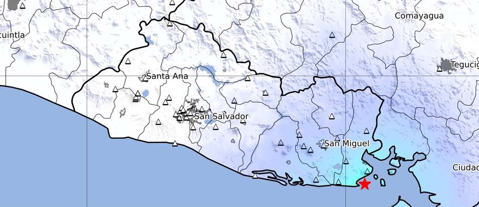 Sismo de 4.2 grados sacude parte del país esta madrugada de lunes