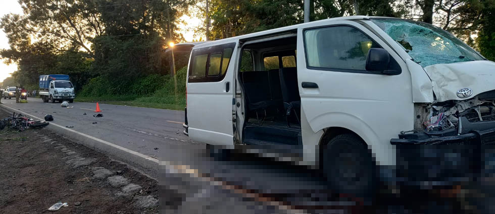Hombre pierde la vida en grave accidente carretera a Sonsonate