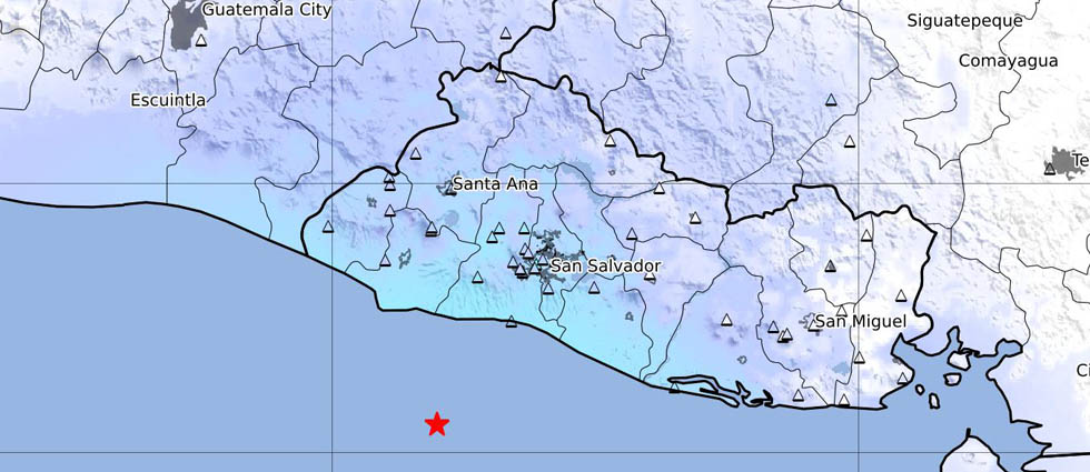 Fuerte sismo sacude al país a primera hora de este miércoles