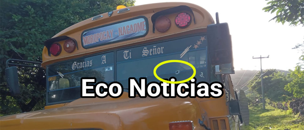 HONDURAS: 3 pasajeros heridos es el saldo de ataque armado contra bus del transporte colectivo