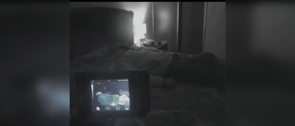 ACTIVIDAD PARANORMAL: Hombre graba supuesto fantasma que lo molestaba de noche