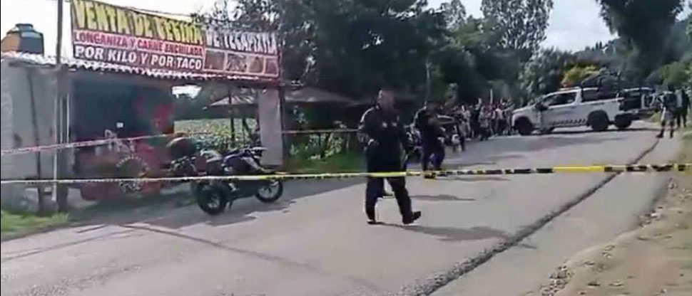 MÉXICO: tiroteo en negocio de comida deja cuatro hombres fallecidos en Morelos