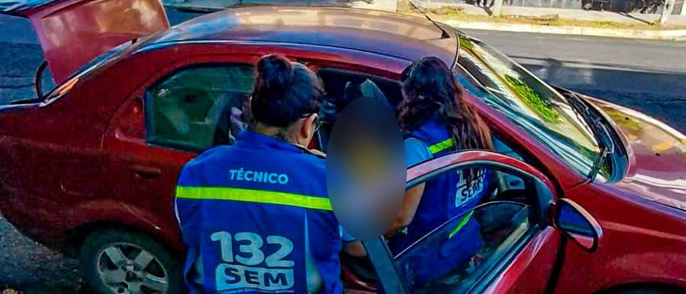 Niña de cinco años resulta con lesiones en el ojo tras accidente de tránsito