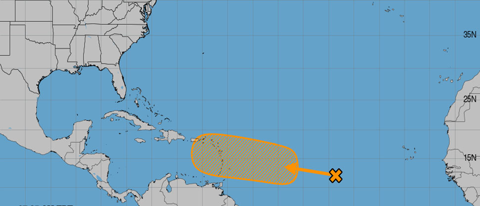 Vigilan onda tropical con probabilidades de desarrollo ciclónico que podría afectar a Centroamérica