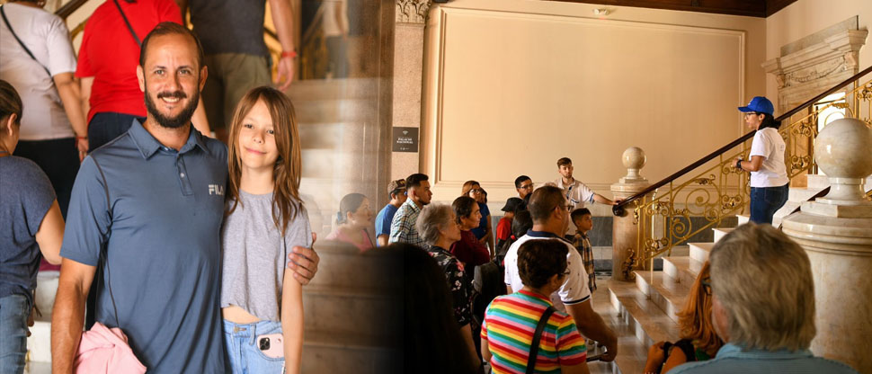 Palacio Nacional abre sus puertas todos los días hasta las 12 de la noche