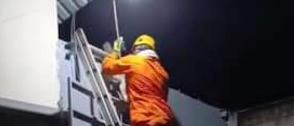 Trabajador que limpiaba cisterna de agua en San José Villanueva fallece intoxicado