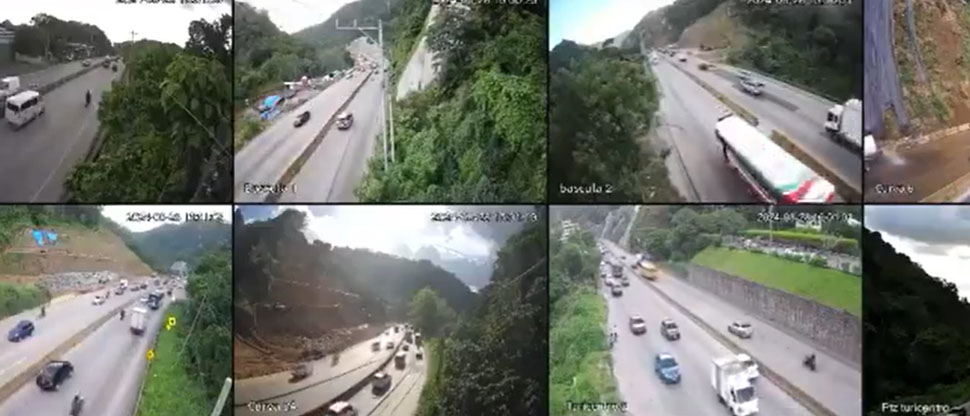 No se registran derrumbes en la carretera a Los Chorros tras fuerte sismo de magnitud 6