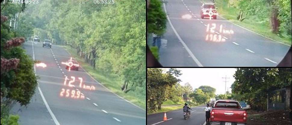 VMT multa a conductores por manejar a excesiva velocidad