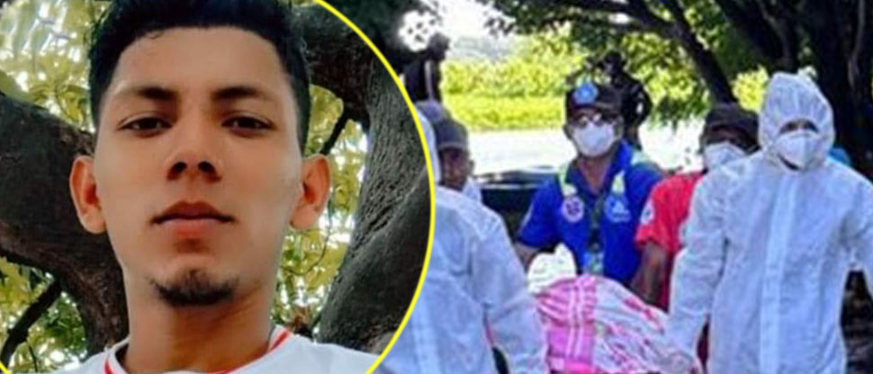 Él era José, joven pescador que falleció ahogado en la laguna El Jocotal, San Miguel