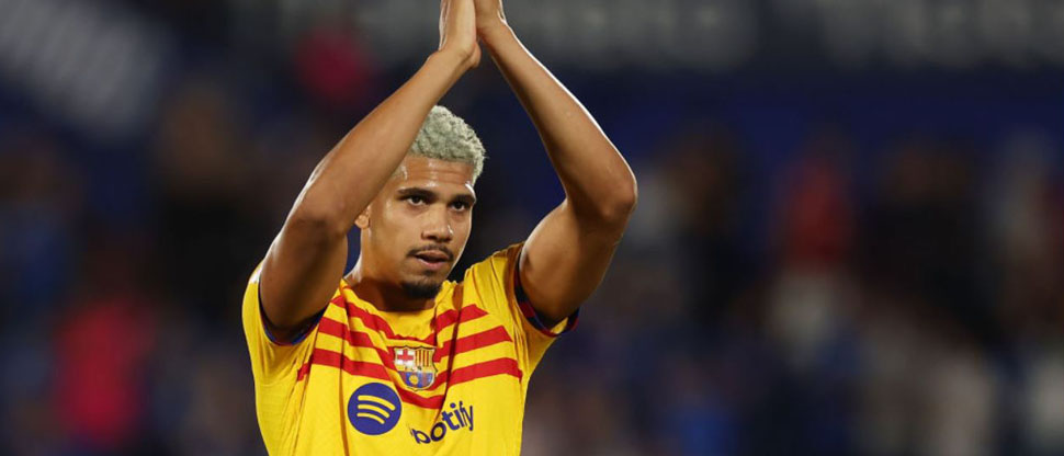 ESPAÑA: Ronald Araujo, fuera del Barcelona