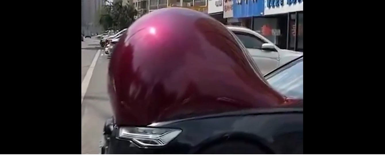 Insólito: viralizan los «autos embarazados» en China