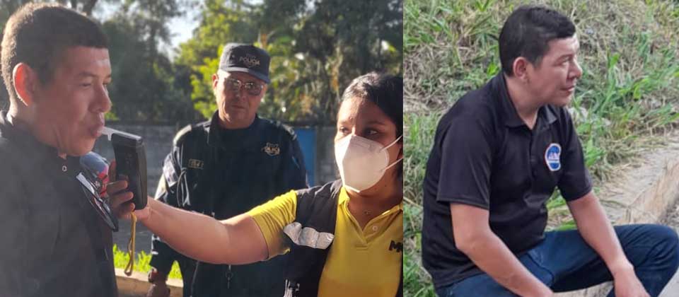 Conductor que manejaba con 249 grados de alcohol terminará sus vacaciones en bartolinas