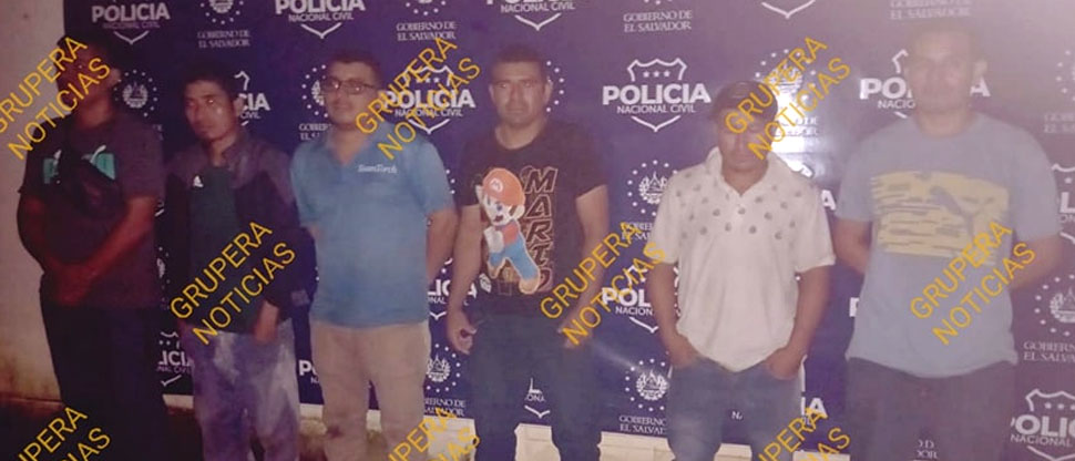 Capturan a miembros de una banda que hurtaban frutas en fincas de Sonsonate