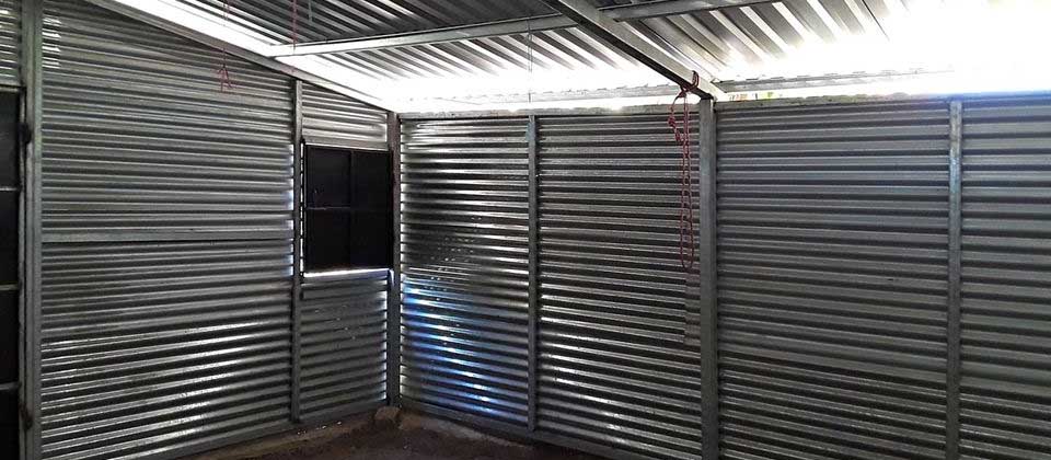 Solo a clientes serios: Se alquila casa metálica por $25 mensuales